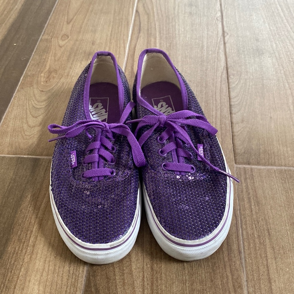 Vans low top sequin sneakers